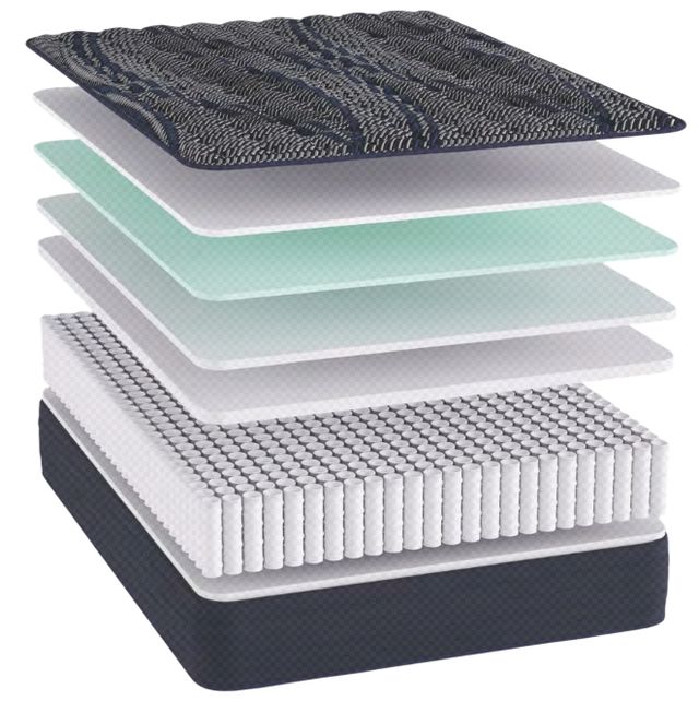 Southerland™ American Sleep® Crawford 13" Wrapped Coil Firm Tight Top King Mattress-1
