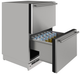 U-Line® 24" 5.4 Cu. Ft. Stainless Solid Outdoor Refrigerator-1