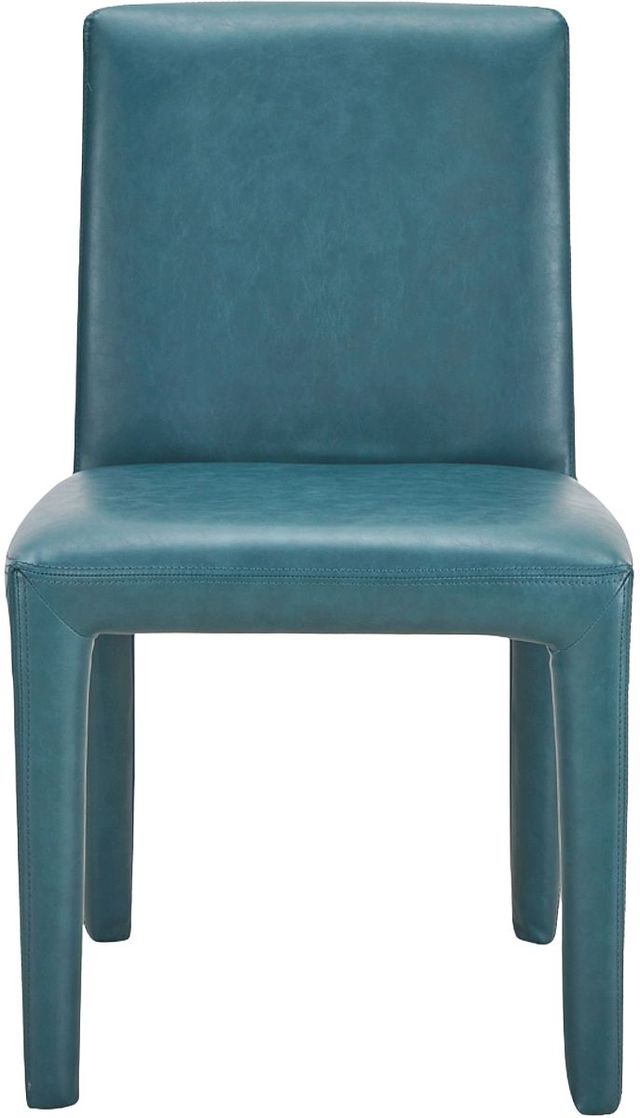 Moe's Home Collection Monte 2-Piece Teal Dining Side Chair Set-1