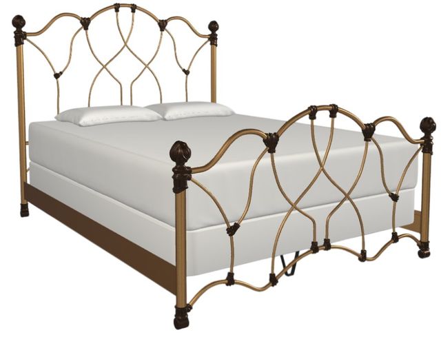 Wesley Allen Customizable Morsley Queen Iron Bed-1