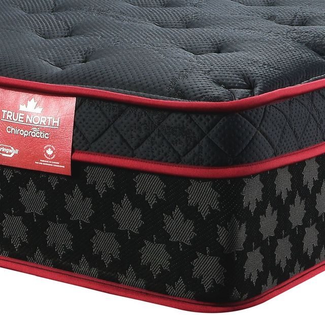 Springwall® True North Chiropractic® Whistler 14" Wrapped Coil Firm Pillow Top Double Mattress in a-1