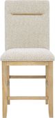 Signature Design by Ashley® Lasinger Light Brown Upholstered Bar Stool-2