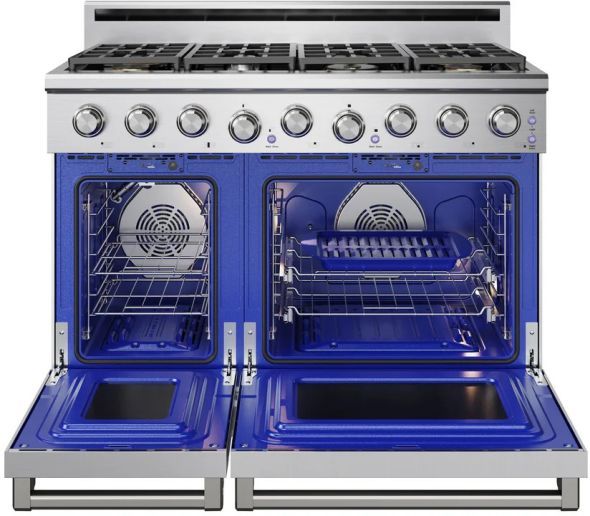 Thor Kitchen® X Series 48" Stainless Steel Freestanding Pro Style Gas Range-1