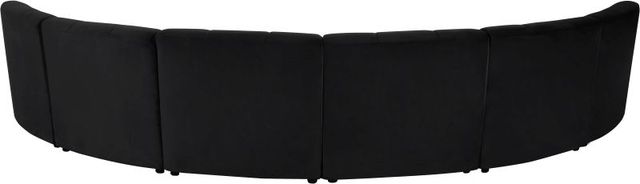 Meridian Furniture Limitless 6-Piece Black Velvet Modular Sectional-1