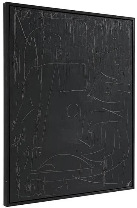 Renwil® Haiku Black Wall Painting-1