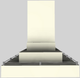 Vent-A-Hood® 48" Biscuit Contemporary Island Range Hood-1
