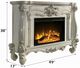 ACME Furniture Versailles Bone White Fireplace-2