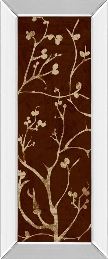 Classy Art Branching Out l by Diane Stimson Mirror Framed Wall Art-0