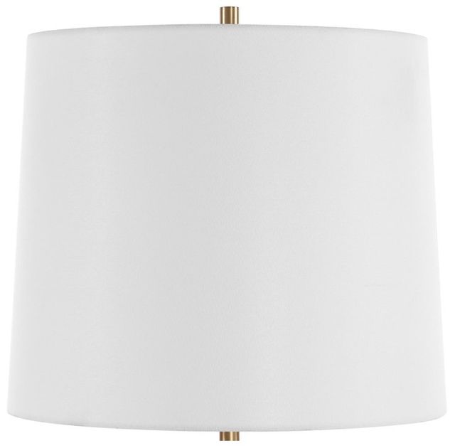 Uttermost® Trentino Antiqued Brass/Frosted Black Table Lamp-3
