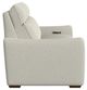 Flexsteel® Ava Silver Sand Fabric Power Reclining Sofa with Power Headrest and Lumbar-5