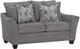 Franklin™ Hughes New Hues Pewter Loveseat-0