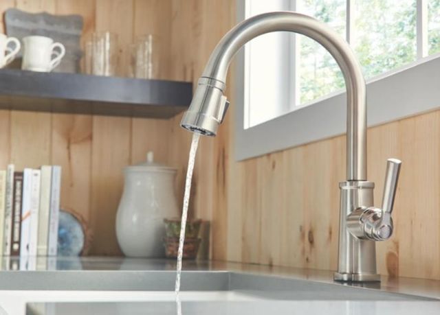 Peerless Westchester® Stainless Single Handle Pull-Down Kitchen Faucet-3