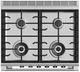 Fisher & Paykel 30" Black Pro Style Natural Gas Range-2