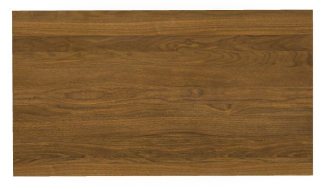 Amisco Customizable Gemma Walnut Veneer 72'' Bar Height Table-2