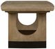 Magnussen Home® Tristan Swiss Coffee Brown Trestle Dining Table-3