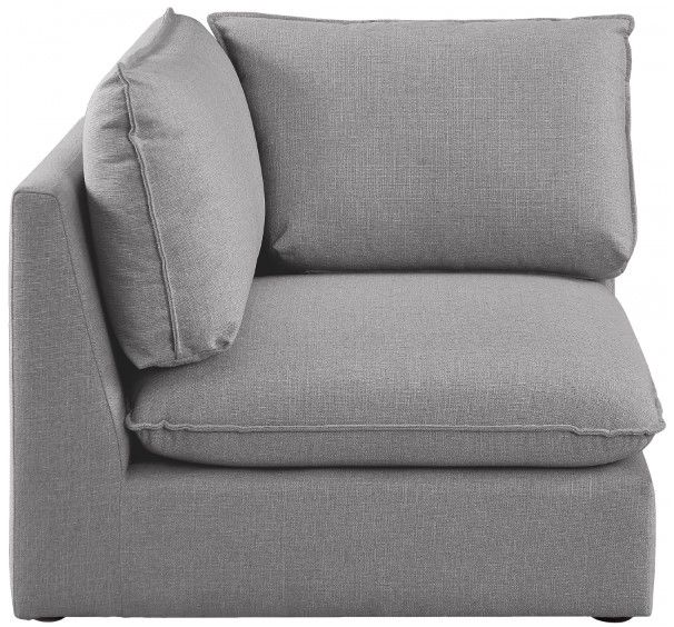 Meridian Furniture Mackenzie Grey Modular Corner Chair-1