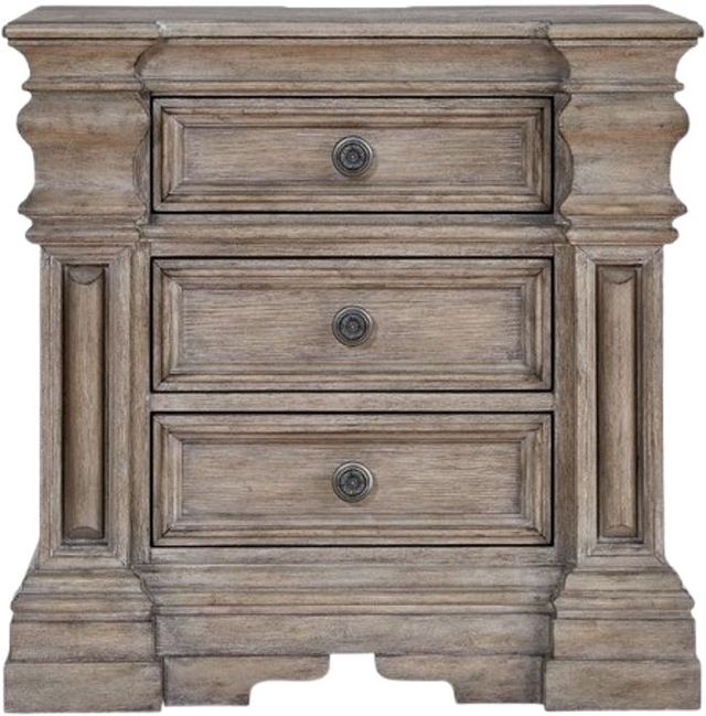 Signature Design by Ashley® Blairhurst Light Grayish Brown Nightstand-1