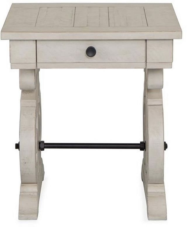 Magnussen Home® Bronwyn Alabaster End Table-1