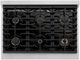 ZLINE Autograph Edition 36" Satin Stainless Steel Pro Style Gas Range-4