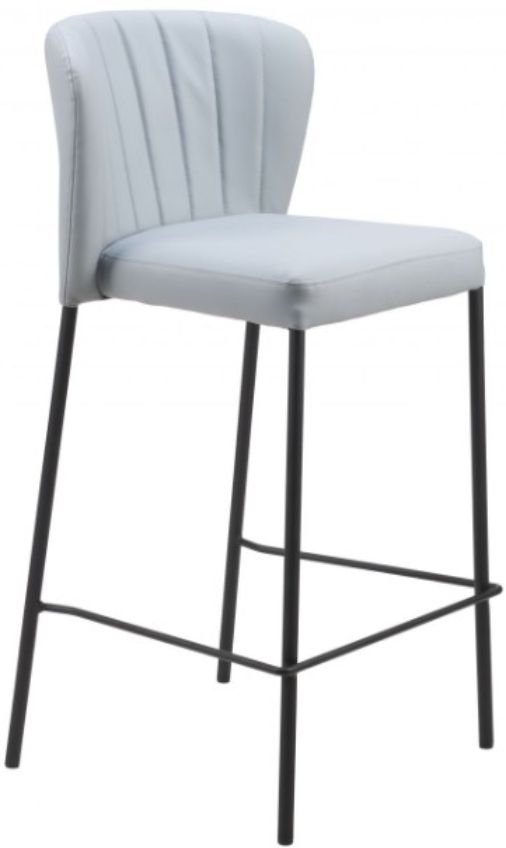 Zuo® Modern Linz Gray Counter Stool-0