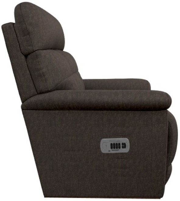 La-Z-Boy® Fulton Chocolate Power Rocking Recliner with Headrest and Lumbar-3