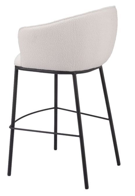 Zuo® Modern Essen Ivory Barstool-3