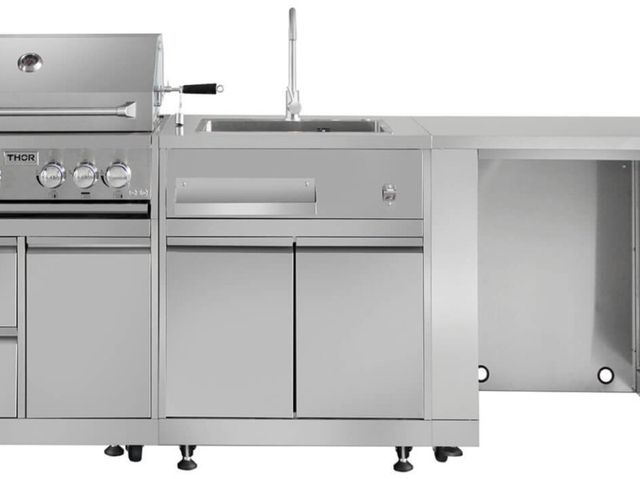 Thor Kitchen® 32" Stainless Steel Sink Cabinet-1