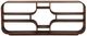 Dovetail Furniture Gaetan Brown Bookcase-1