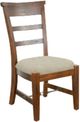 Sunny Designs™ Tuscany Vintage Mocha Ladderback Side Chair-0