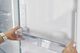 Unique® Appliances Classic Retro 24" 11.7 Cu. Ft. Ocean Mist Turquoise Counter Depth Bottom Freezer Refrigerator-2
