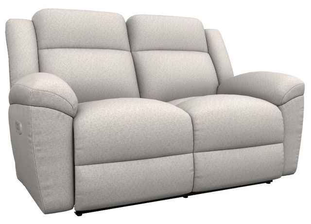La-Z-Boy® Joel Chalk Power Reclining Loveseat with Headrest and Lumbar-0