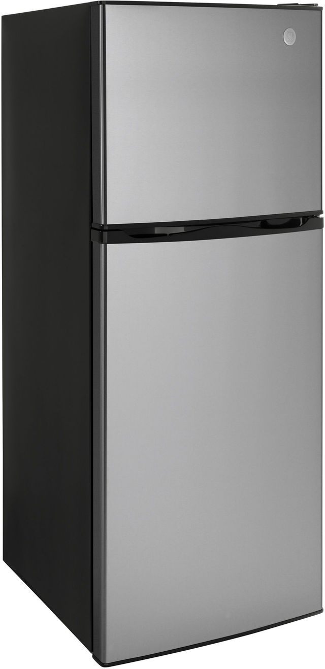 GE® 9.9 Cu. Ft. Stainless Steel Top Freezer Refrigerator-4