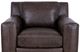 Luke Home Nora Bomber Walnut Chair-1
