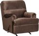 Affordable Furniture 2155 Chat Brown Manual Recliner-0
