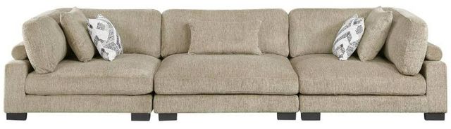 Homelegance® Tinley 3-Piece Brown Modular Sectional Sofa-2