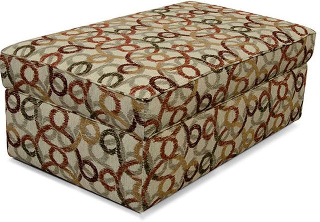 England Furniture Customizable Malibu Storage Ottoman-0