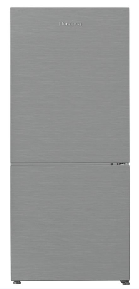 Blomberg® 30" 16.1 Cu. Ft. Stainless Steel Counter Depth Bottom Freezer Refrigerator-0