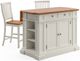 homestyles® Americana 3-Piece White Kitchen Island Set-0