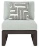 Signature Design by Ashley® Beachloft 4-Piece Black/Gray Aluminum/Fabric Outdoor Modular Sectional-1