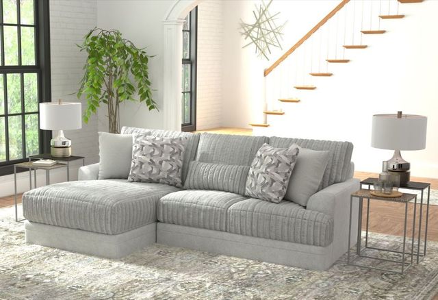 Jackson Furniture Titan 2-Piece Moonstruck Left-Arm Facing Loveseat Sectional and Chaise-1