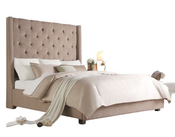 Mazin Furniture Fairborn Brown Full Panel Bed-0