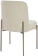 Modus Furniture Crossroads 2.0 Dion Brushed Nickel/Natural Light Dining Chair-4