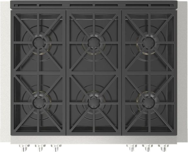 Fulgor Milano® Sofia 600 Series 36" Stainless Steel Pro Style Gas Rangetop-1