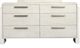 Magnussen Home® Lorelei Misty Cloud Dresser and Landscaped Mirror-3