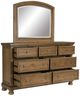 Signature Design by Ashley® Feddinger Medium Brown Dresser and Mirror-2