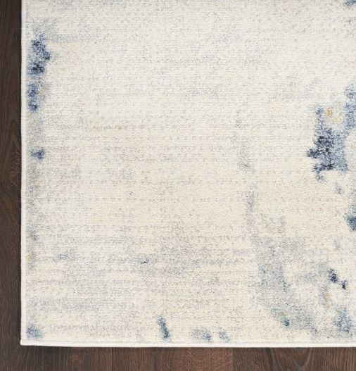 Nourison Home™ Motion Ivory Blue 5'x7' Area Rug-4