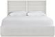 Universal Explore Home™ Oasis White Sandblasted Quartered Pine Shoreline Panel King Bed-2