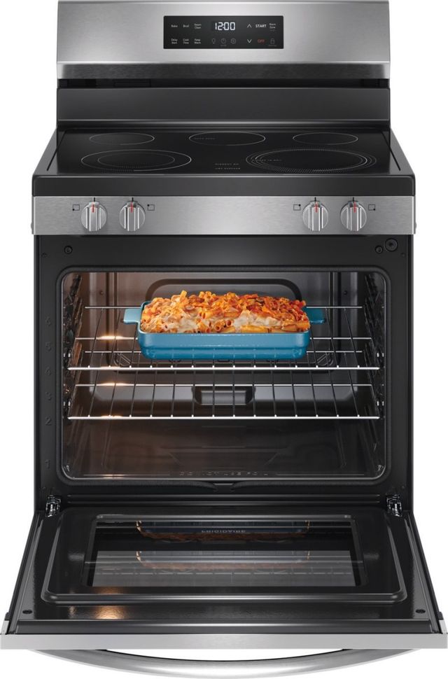 Frigidaire® 30" Stainless Steel Freestanding Electric Range-3