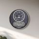 YHD Black/Silver Story Gear Clock-5