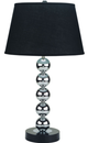 Furniture of America® Opal Silver Table Lamp-0